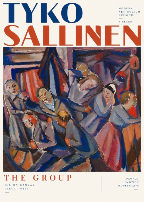 Tyko Sallinen The Group No6 - Affiche