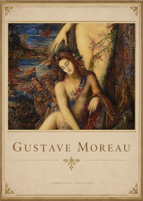 Gustave Moreau Symbolist Painting No1 - Affiche