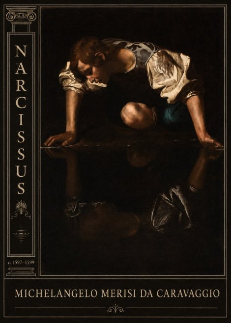 Michelangelo Merisi da Caravaggio Narcissus II No4 - Affiche