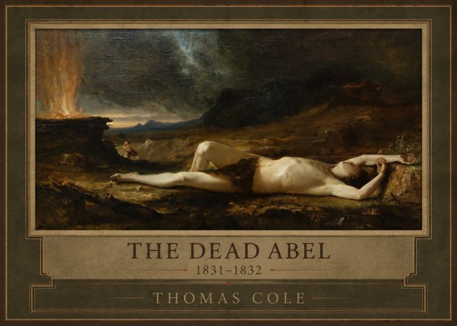 Thomas Cole The Dead Abel No1 - Affiche
