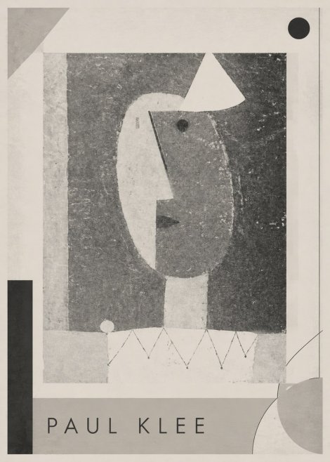 Paul Klee The Clown No1 - Affiche