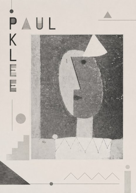 Paul Klee The Clown No4 - Affiche