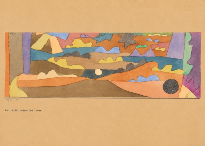 Paul Klee Miniatüre · 1916 No5 - Affiche