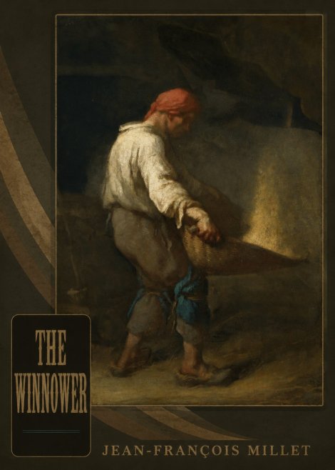 Jean-François Millet The Winnower No5 - Affiche