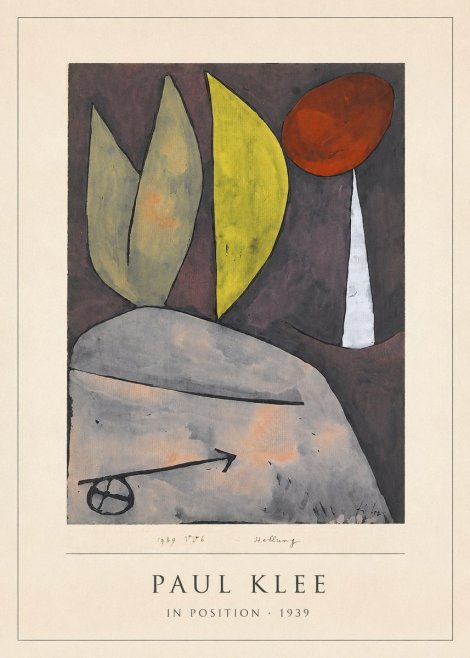 Paul Klee In Position No3 - Affiche