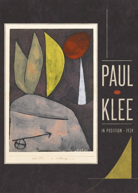 Paul Klee In Position No5 - Affiche
