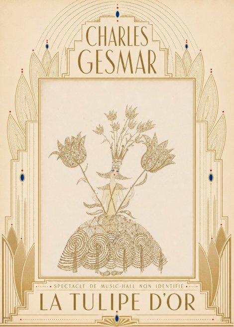 Charles Gesmar La Tulipe D'or No5 - Affiche