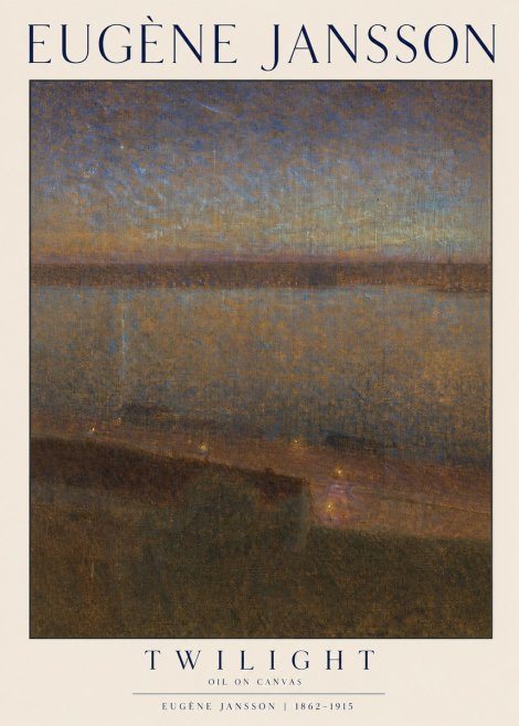 Eugène Jansson Twilight No1 - Affiche