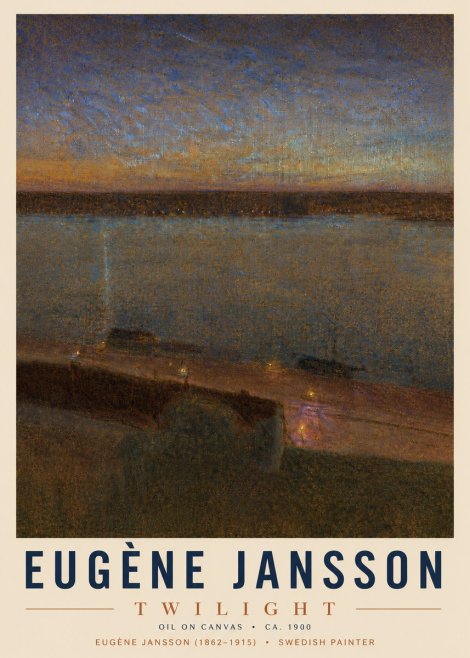 Eugène Jansson Twilight No4 - Affiche