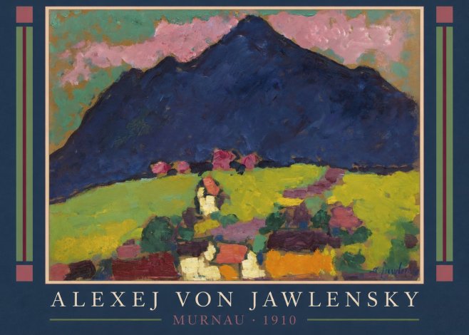 Alexej von Jawlensky Murnau No1 - Affiche
