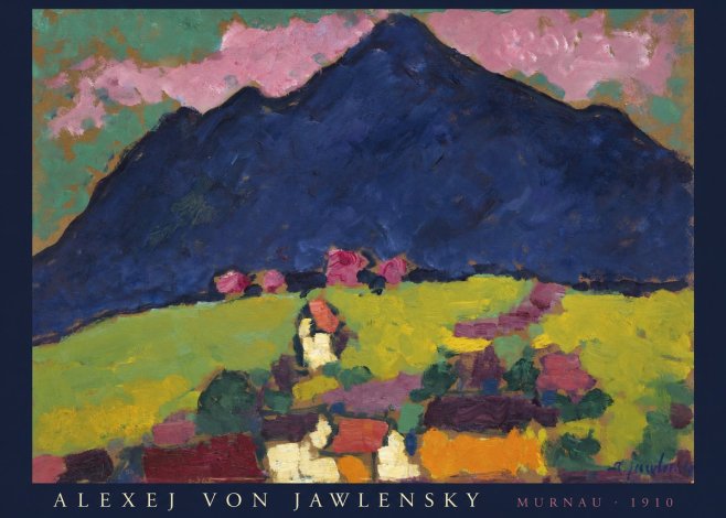 Alexej von Jawlensky Murnau No6 - Affiche