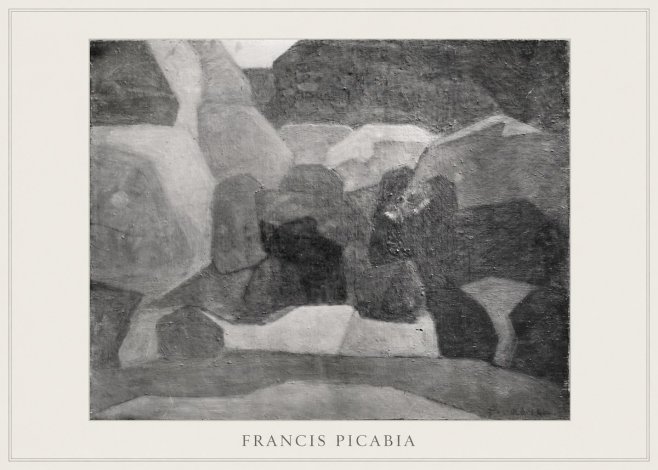Francis Picabia Geometric Forms No5 - Affiche