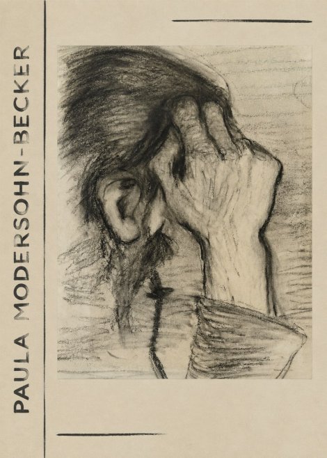 Paula Modersohn-Becker Head of a Girl with Rosary No2 - Affiche