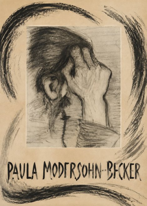 Paula Modersohn-Becker Head of a Girl with Rosary No6 - Affiche
