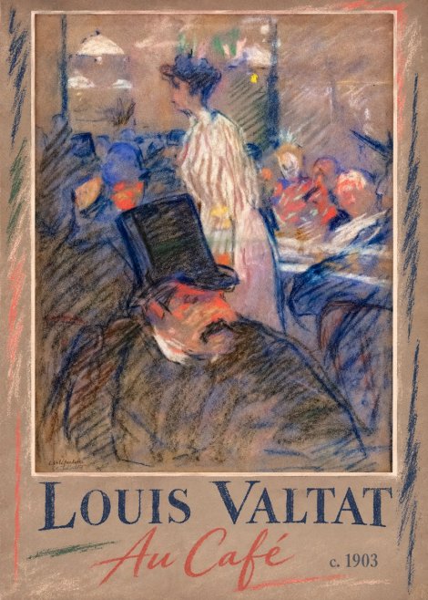 Louis Valtat Au Café No1 - Affiche