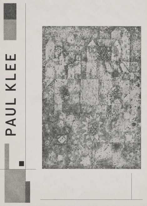 Paul Klee Town and Country No2 - Affiche