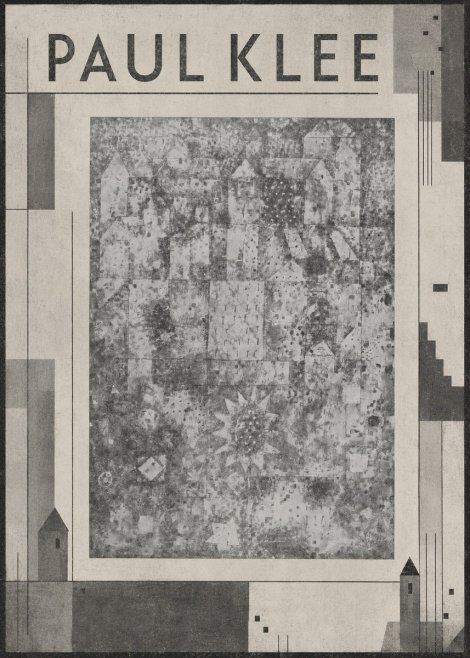 Paul Klee Town and Country No6 - Affiche