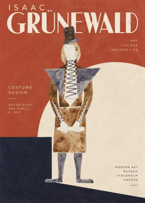 Isaac Grünewald Costume Design XIII No3 - Affiche