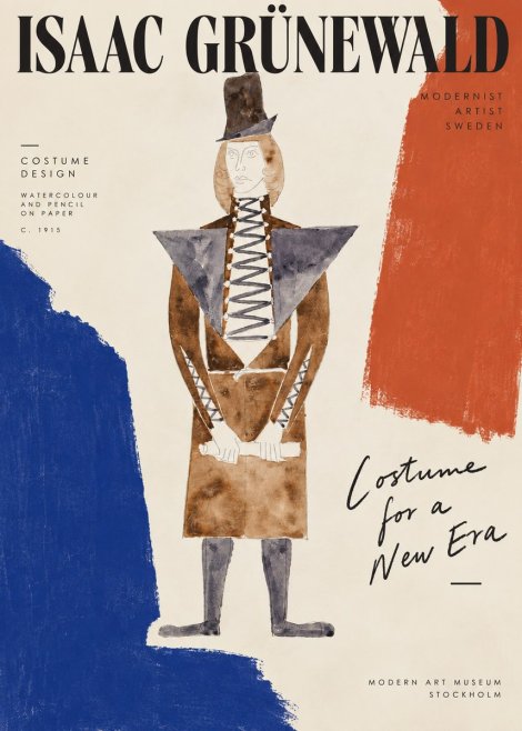 Isaac Grünewald Costume Design XIII No5 - Affiche