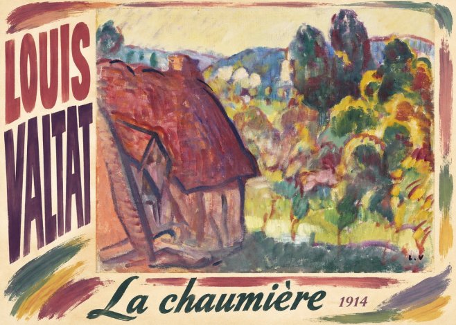 Louis Valtat La Chaumière No3 - Affiche
