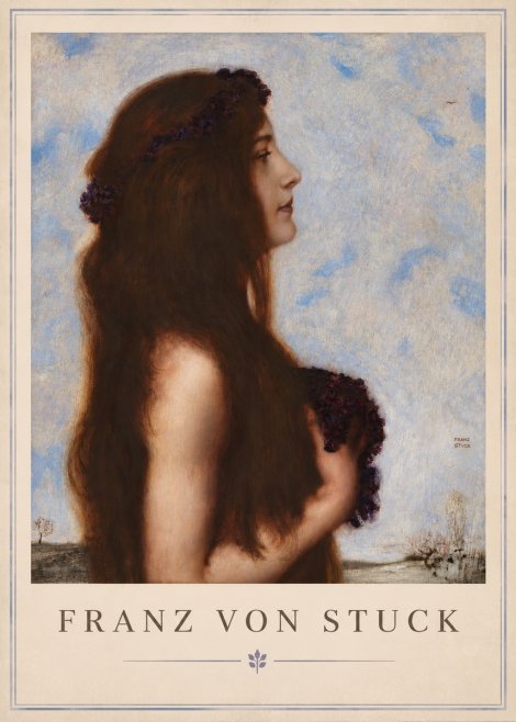 Franz von Stuck Frühlingsreigen No3 - Affiche