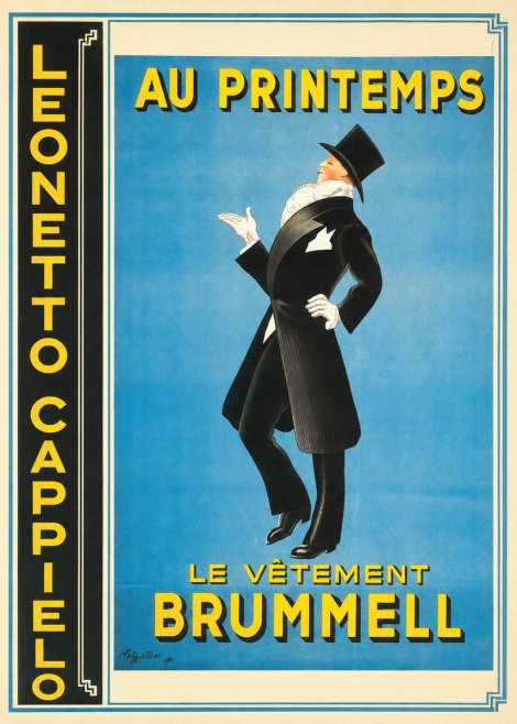 Leonetto Cappiello Au Printemps Le Vêtement Brummell No4 - Affiche