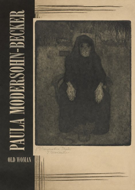 Paula Modersohn-Becker Old Woman No2 - Affiche