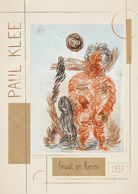 Paul Klee Gewalt Des Riesen II No2 - Affiche