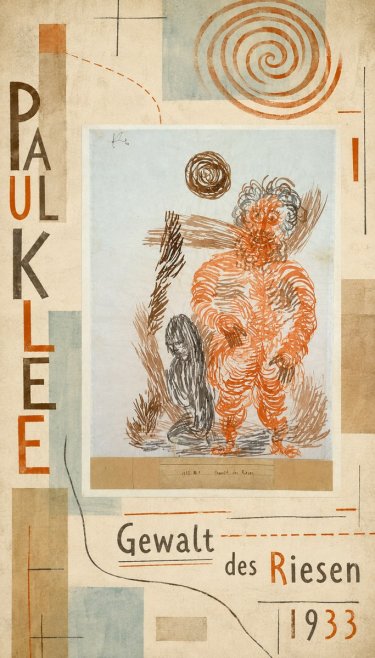 Paul Klee Gewalt Des Riesen II No6 - Affiche