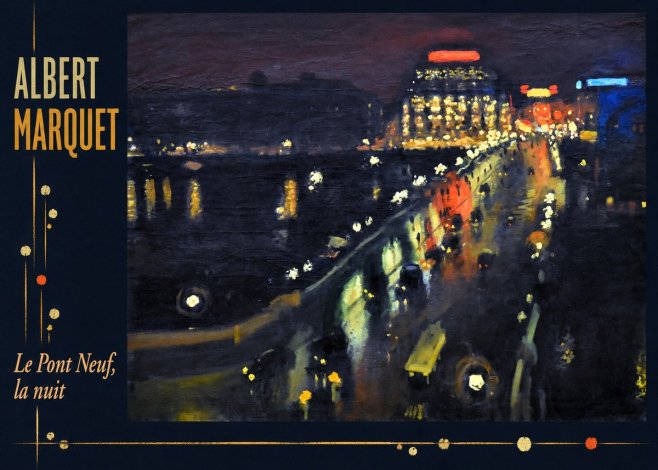 Albert Marquet Le Pont Neuf, La Nuit No3 - Affiche