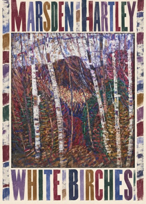 Marsden Hartley White Birches No5 - Affiche