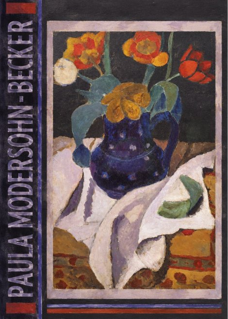 Paula Modersohn-Becker Still Life with Blue Jug and Flowers No2 - Affiche