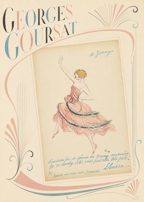 Georges Goursat A Jenny No3 - Affiche