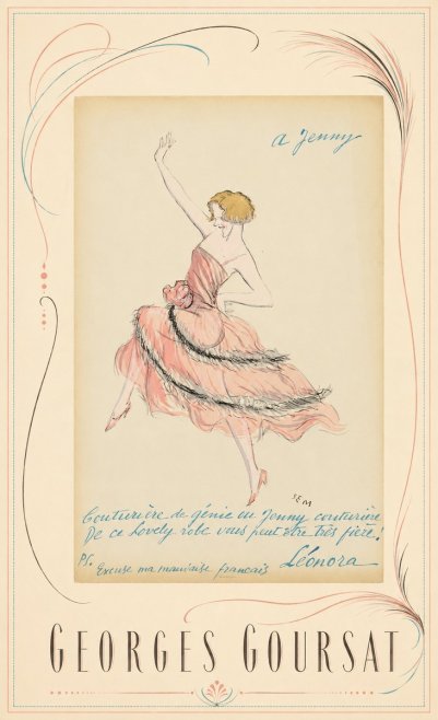 Georges Goursat A Jenny No4 - Affiche