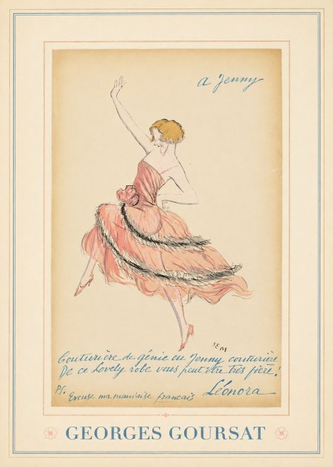 Georges Goursat A Jenny No6 - Affiche