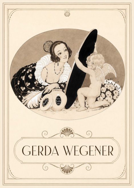 Gerda Wegener Crème Teindelys II No3 - Affiche