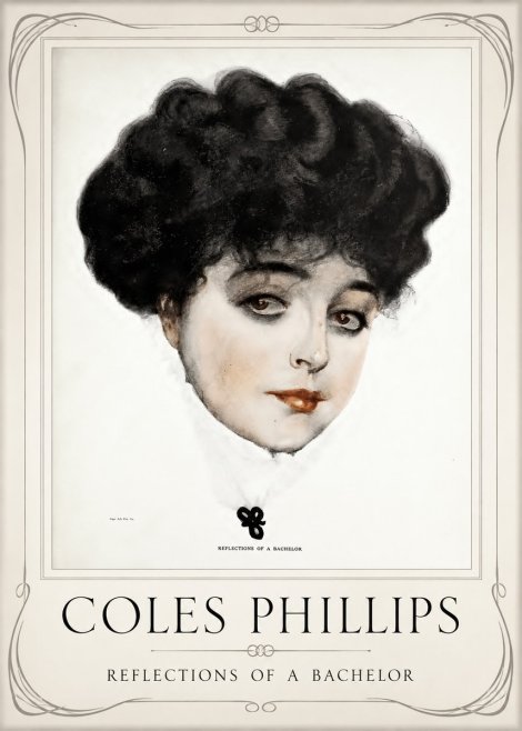 Coles Phillips Reflections of a Bachelor No1 - Affiche