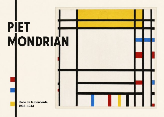 Piet Mondrian Place De La Concorde No3 - Affiche