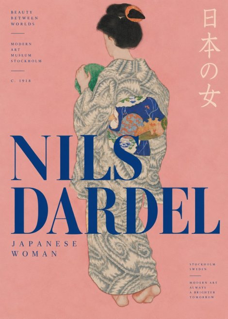 Nils Dardel Japanese Woman No3 - Affiche
