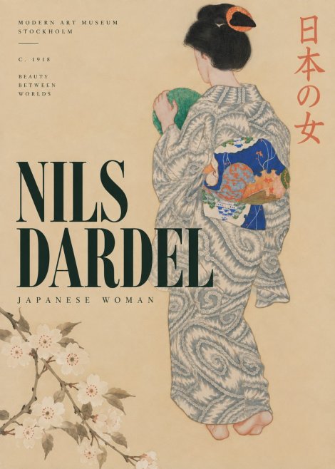 Nils Dardel Japanese Woman No4 - Affiche