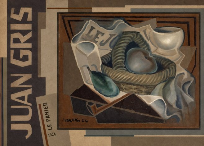 Juan Gris Le Panier No3 - Affiche