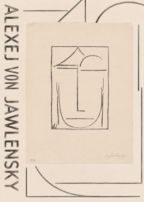 Alexej von Jawlensky Abstract Head No6 - Affiche