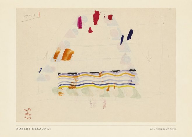 Robert Delaunay Le Triomphe De Paris V No4 - Affiche