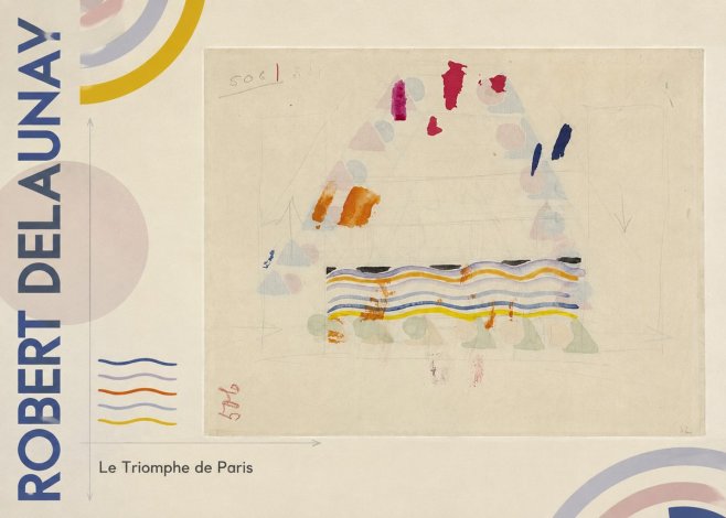 Robert Delaunay Le Triomphe De Paris V No5 - Affiche