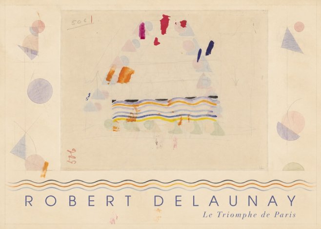 Robert Delaunay Le Triomphe De Paris V No6 - Affiche