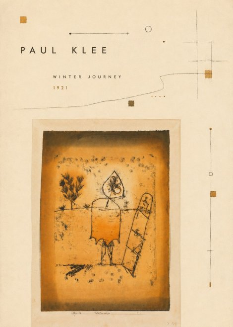 Paul Klee Winter Journey No3 - Affiche
