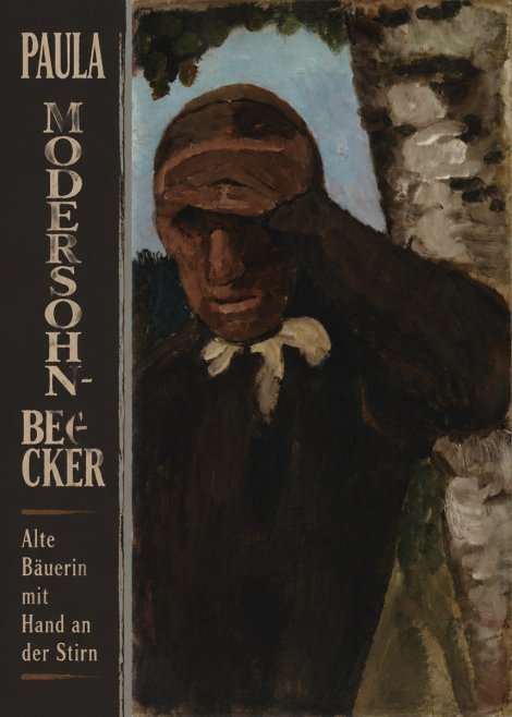 Paula Modersohn-Becker Alte Bäuerin Mit Hand an Der Stirn No6 - Affiche