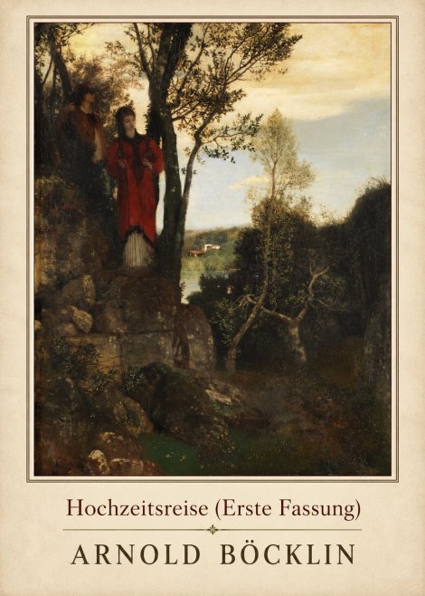 Arnold Böcklin Hochzeitsreise (Erste Fassung) No1 - Affiche