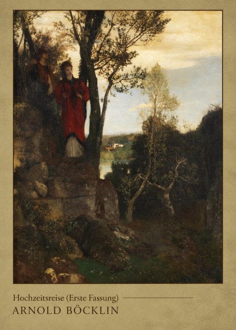 Arnold Böcklin Hochzeitsreise (Erste Fassung) No3 - Affiche