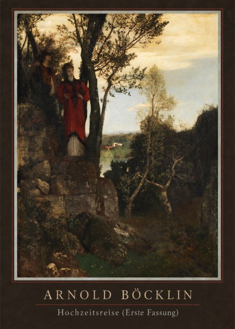 Arnold Böcklin Hochzeitsreise (Erste Fassung) No4 - Affiche